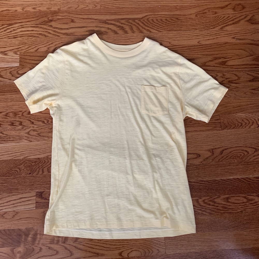 Yellow Short Sleeve T-Shirt from GAP